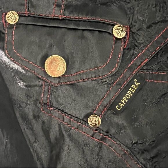 CAPPONI & PERANI Cappopera Y2K Winter Auttum Vintage Jacket Fit Size M - Picture 8 of 16